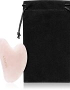 KORIKA Tools Gua Sha Green Jade Stone pripomoček za masažo za obraz Gua Sha Quartz Pink 1 kos