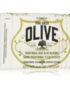 Korres Pure Greek Olive & Olive Blossom čistilno trdo milo 125 g