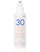 Korres Yoghurt Sunscreen emulzija za sončenje v pršilu za obraz in telo 150 ml