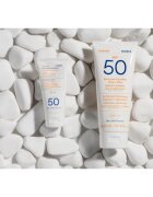 Korres Yoghurt Sunscreen zaščitna krema za obraz in predel okoli oči SPF 50 50 ml
