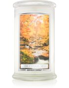 Kringle Candle Amberwood Moss dišeča sveča 624 g