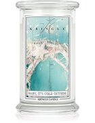Kringle Candle Baby It's Cold Outside dišeča sveča s pokrovčkom 623 g
