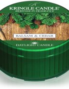 Kringle Candle Balsam & Cedar čajna sveča 42 g