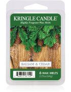 Kringle Candle Balsam & Cedar vosek za aroma lučko 64 g