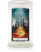 Kringle Candle Bourbon Bonfire dišeča sveča 624 g