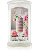 Kringle Candle Chiffon Parfait & Peony dišeča sveča 623 g