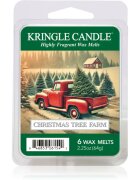 Kringle Candle Christmas Tree Farm vosek za aroma lučko 64 g