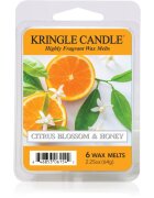 Kringle Candle Citrus Blossom & Honey vosek za aroma lučko 64 g
