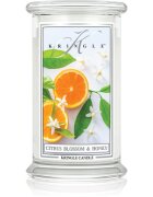 Kringle Candle Classic Citrus Blossom & Honey dišeča sveča 623 g