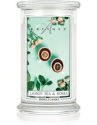 Kringle Candle Classic Lemon Tea & Roses dišeča sveča 623 g
