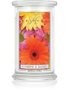 Kringle Candle Classic Sunshine & Daisies dišeča sveča 623 g