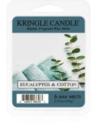 Kringle Candle Eucalyptus & Cotton vosek za aroma lučko 64 g