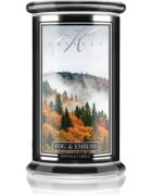 Kringle Candle Fog & Embers dišeča sveča 623 g