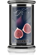 Kringle Candle Reserve Bayleaf & Fig dišeča sveča 623 g