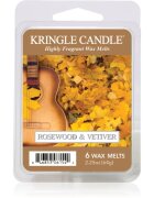 Kringle Candle Rosewood & Vetiver vosek za aroma lučko 64 g