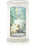 Kringle Candle Tea & Cookies dišeča sveča 624 g