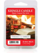 Kringle Candle Whiskey & Embers vosek za aroma lučko 64 g