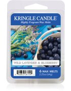 Kringle Candle Wild Lavender & Blueberry vosek za aroma lučko 64 g
