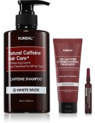 KUNDAL Caffeine Strengthening set za krepitev las