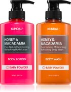 KUNDAL Honey & Macadamia Baby Powder set za telo