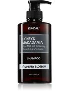 KUNDAL Honey & Macadamia Cherry Blossom naravni šampon za suhe in poškodovane lase 500 ml