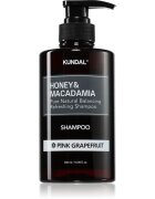 KUNDAL Honey & Macadamia Pink Grapefruit naravni šampon za suhe in poškodovane lase 500 ml