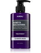 KUNDAL Honey & Macadamia White Musk intenzivna vlažilna nega za suhe in poškodovane lase 500 ml