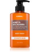 KUNDAL Honey & Macadamia White Musk nežni gel za prhanje z vlažilnim učinkom 500 ml