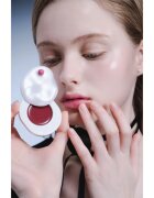 KUNDAL Objet Dew Drop Lip Glaze Balm tonirani balzam za ustnice z vlažilnim učinkom odtenek Plum Mauve 2 g