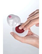 KUNDAL Objet Dew Drop Lip Glaze Balm tonirani balzam za ustnice z vlažilnim učinkom odtenek Plum Mauve 2 g