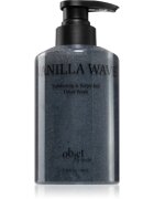 KUNDAL Objet Exfoliating & Waterfull Hand Wash Negovalno tekoče milo za roke z učinkom eksfoliacije z vonjem Vanilla Wave 380 ml