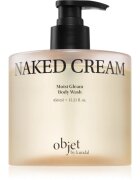 KUNDAL Objet Moist Gleam Body Wash parfumirani gel za prhanje za intenzivno vlažnost z vonjem Naked Cream 450 ml