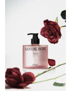 KUNDAL Objet Moist Gleam Body Wash parfumirani gel za prhanje za intenzivno vlažnost z vonjem Santal Rose 450 ml