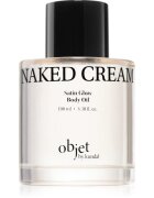 KUNDAL Objet Satin Glow Body Oil negovalno olje za telo za intenzivno vlažnost z vonjem Naked Cream 100 ml