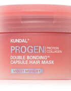 KUNDAL Progen Double Bonding Capsule Hair Mask obnovitvena maska za poškodovane lase z vonjem Violet Muguet 180 g