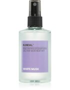 KUNDAL Pure Moist Body Mist White Musk meglica za telo s pomirjajočim učinkom 128 ml