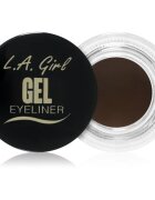 L.A. Girl Cosmetics Gel Eyeliner gel črtalo za oči odtenek Rich Chocolate Brown 3 g