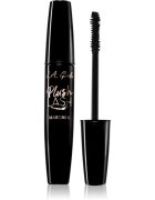 L.A. Girl Cosmetics Plush Lash maskara za volumen in privihanje trepalnic odtenek Blackest Black 10 g