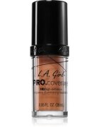 L.A. Girl Cosmetics PRO. Coverage tekoči puder za osvetljevanje odtenek Soft Honey 28 ml
