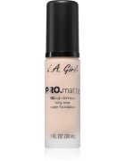L.A. Girl Cosmetics PRO. Matte HD dolgoobstojen tekoči puder z mat učinkom odtenek Ivory 30 ml