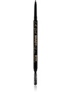 L.A. Girl Cosmetics Shady Slim samodejni svinčnik za obrvi s krtačko odtenek Auburn 0.08 g