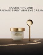 La Prairie Pure Gold Radiance Eye Cream luksuzna krema za oči in veke za posvetlitev in zgladitev kože refill 20 ml