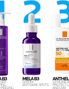 La Roche-Posay Bundles Anthelios + Mela B3 set proti pigmentnim madežem