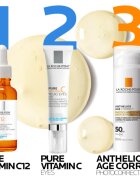 La Roche-Posay Pure Vitamin C12 posvetlitveni serum z vitaminom C proti gubam 30 ml