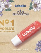 Labello Bridgerton Peach barvni vlažilni balzam za ustnice 4.8 g