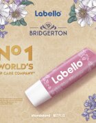 Labello Bridgerton Rose barvni vlažilni balzam za ustnice 4.8 g