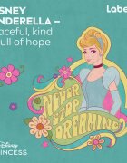 Labello Disney Princess Vanilla Buttercream vlažilni balzam za ustnice 4.8 g