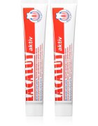Lacalut Aktiv zobna pasta proti paradontozi 2x75 ml