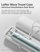 Laifen Wave potovalni etui za zobno ščetko for models: Wave Aluminium LFTB01-A and Stainless Steel LFTB01-S 1 kos