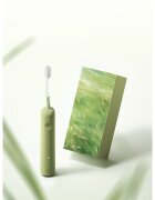 Laifen Wave Special električna zobna ščetka + 2 nadomestni glavi Green 1 kos